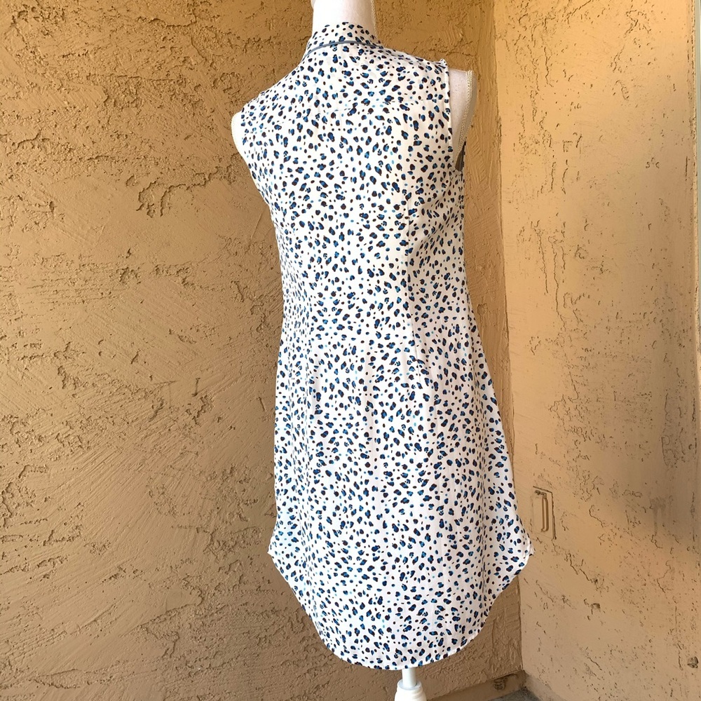 Cabi Camilla Modern Skin Ocean Breeze Shirtdress Tunic - Picture 6 of 7